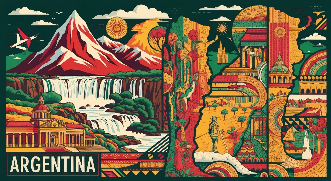 Argentina illustration