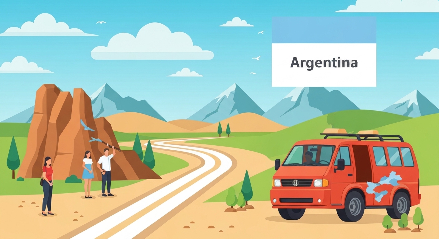 Argentina illustration