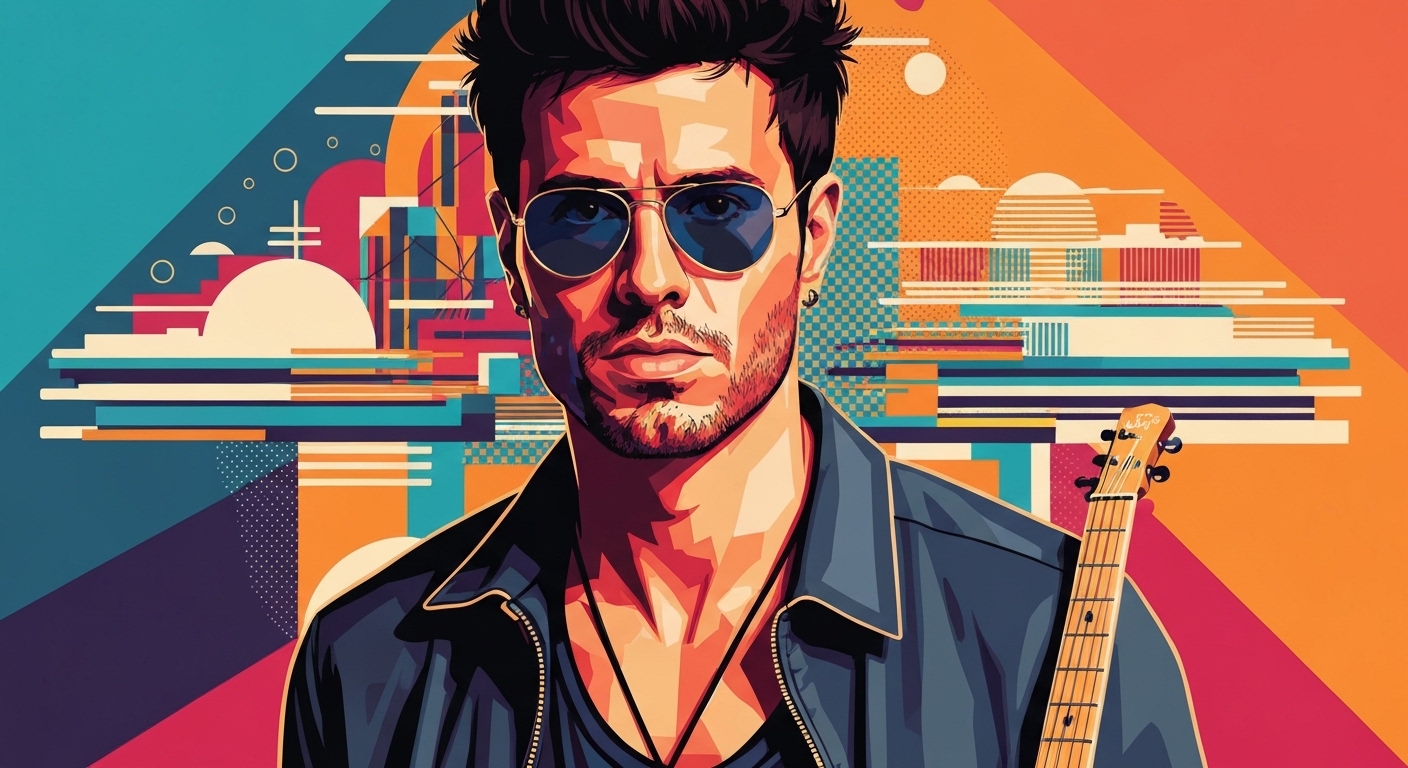 Enrique Iglesias illustration