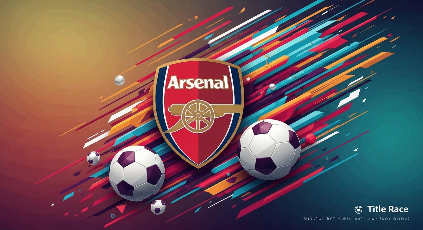 Arsenal Title Race illustration