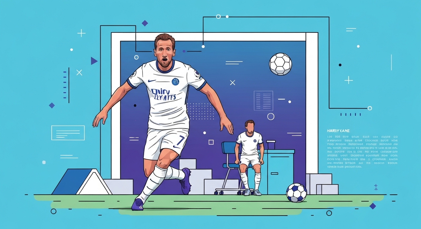 Harry Kane illustration