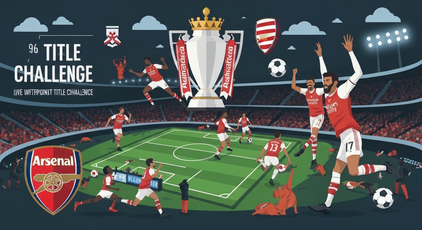 Arsenal Title Challenge illustration