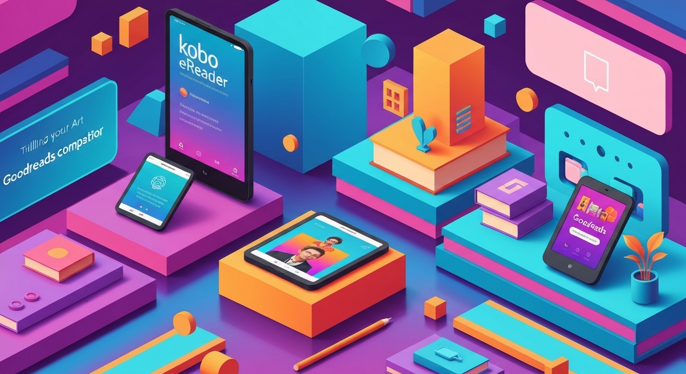 Kobo eReader launches Goodreads rival challenging Amazon illustration