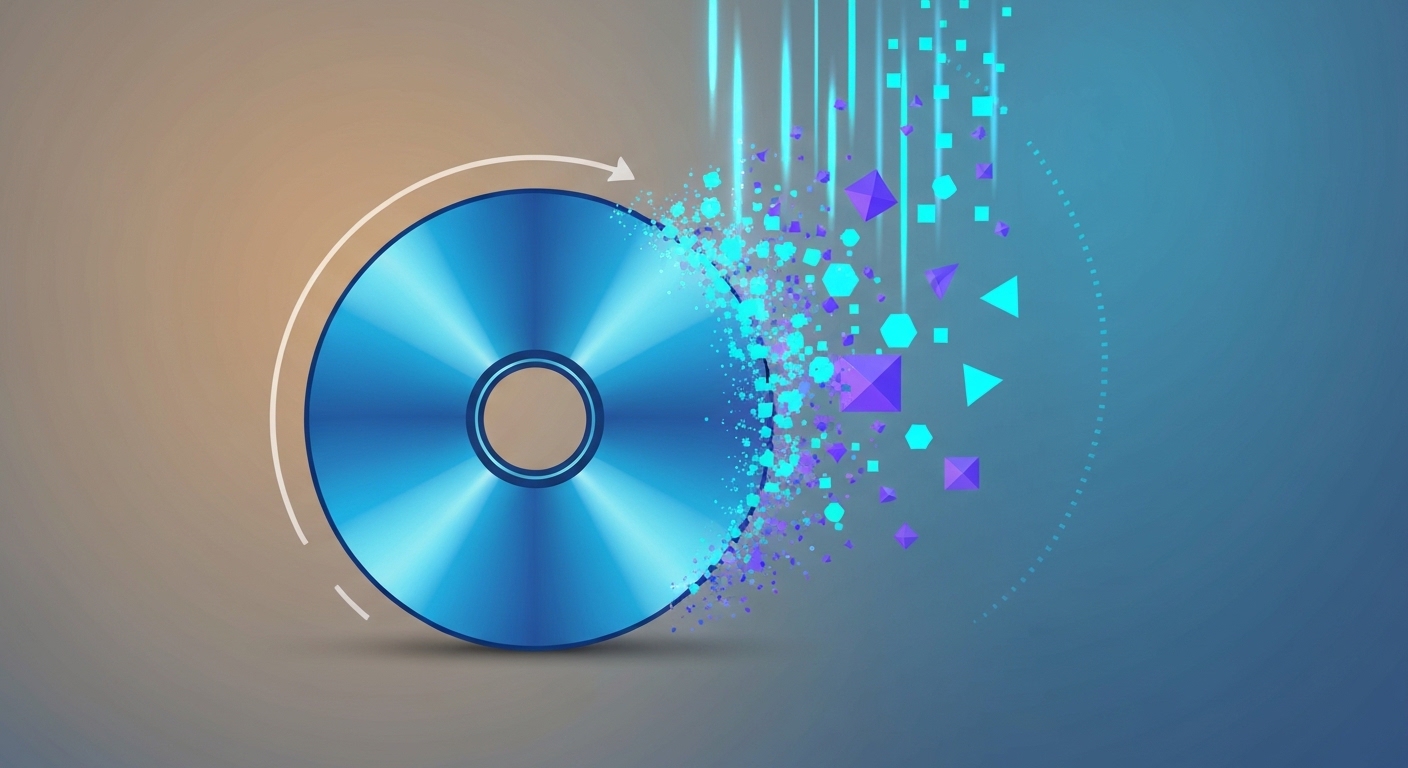 Illustration of PlayStation physical discs and digital distribution