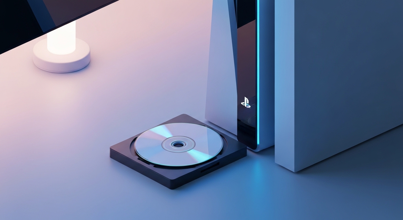 Sony ending physical PlayStation game discs in 2028 illustration