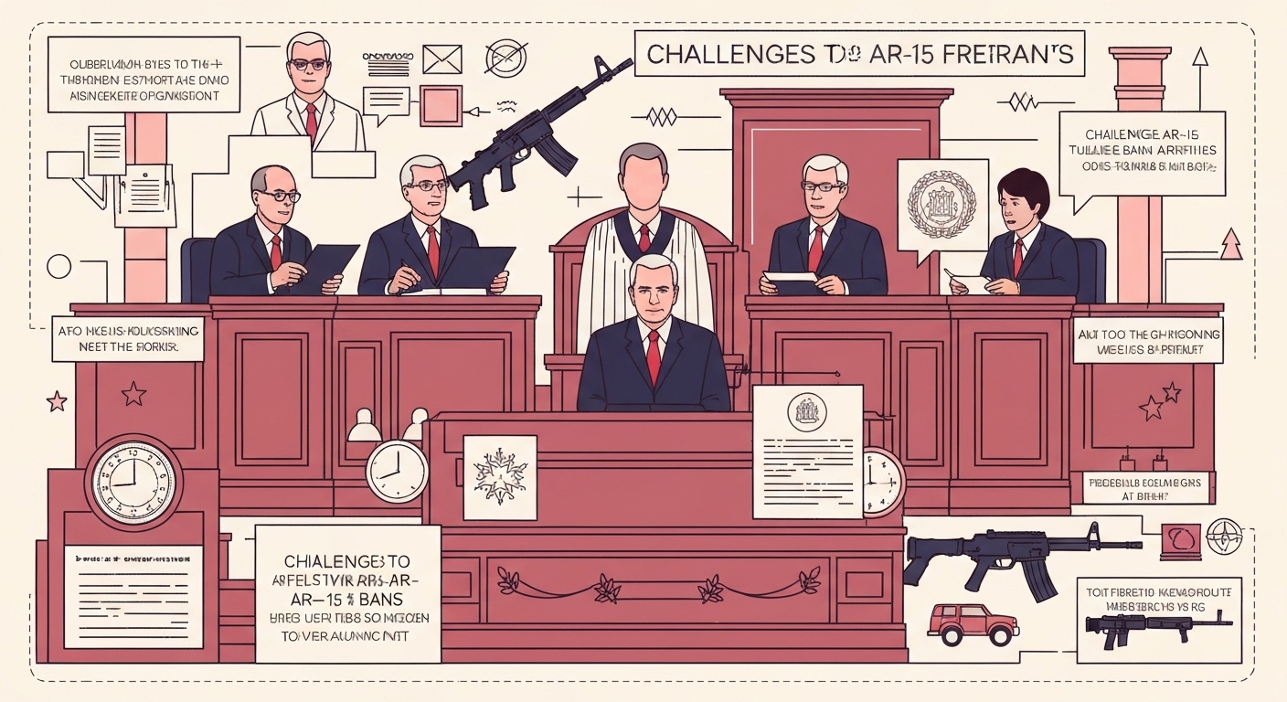 Supreme Court takes up challenges to AR-15 bans illustration