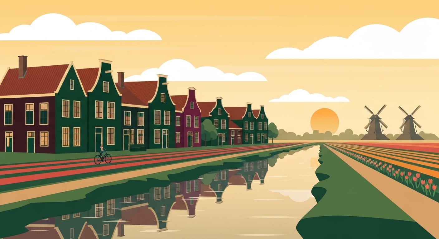 Netherlands illustration