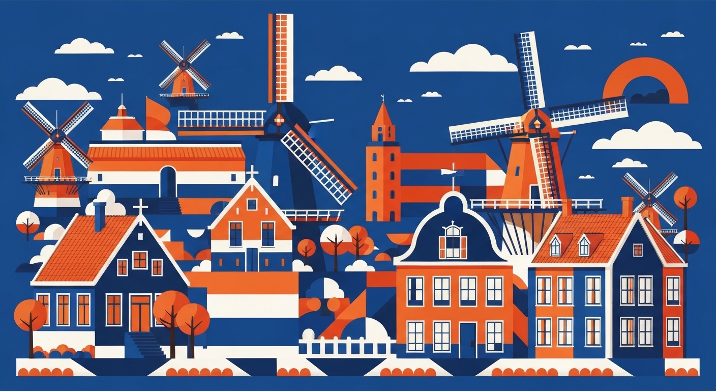 Netherlands illustration