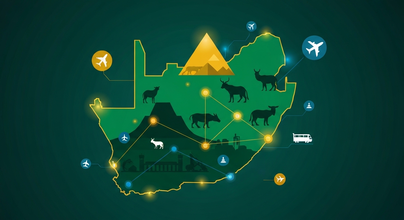 South Africa illustration