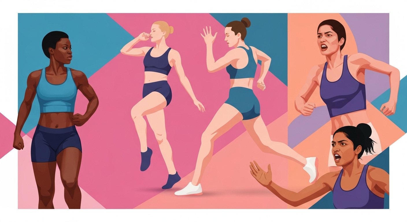 Trans Athletes in Female Sports illustration