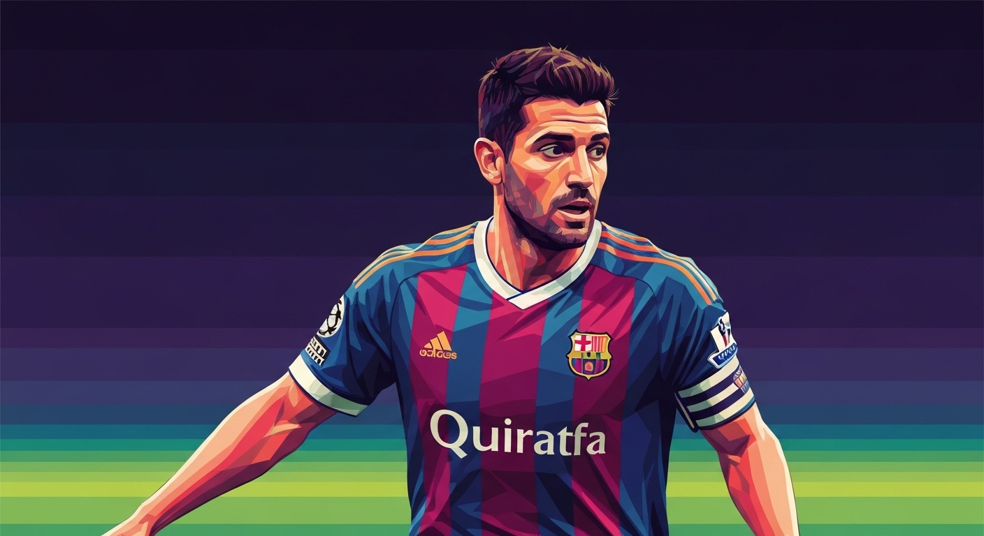 Santi Cazorla illustration