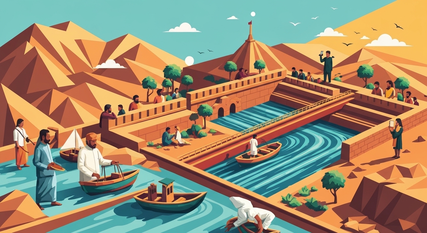 Indus Waters Treaty illustration